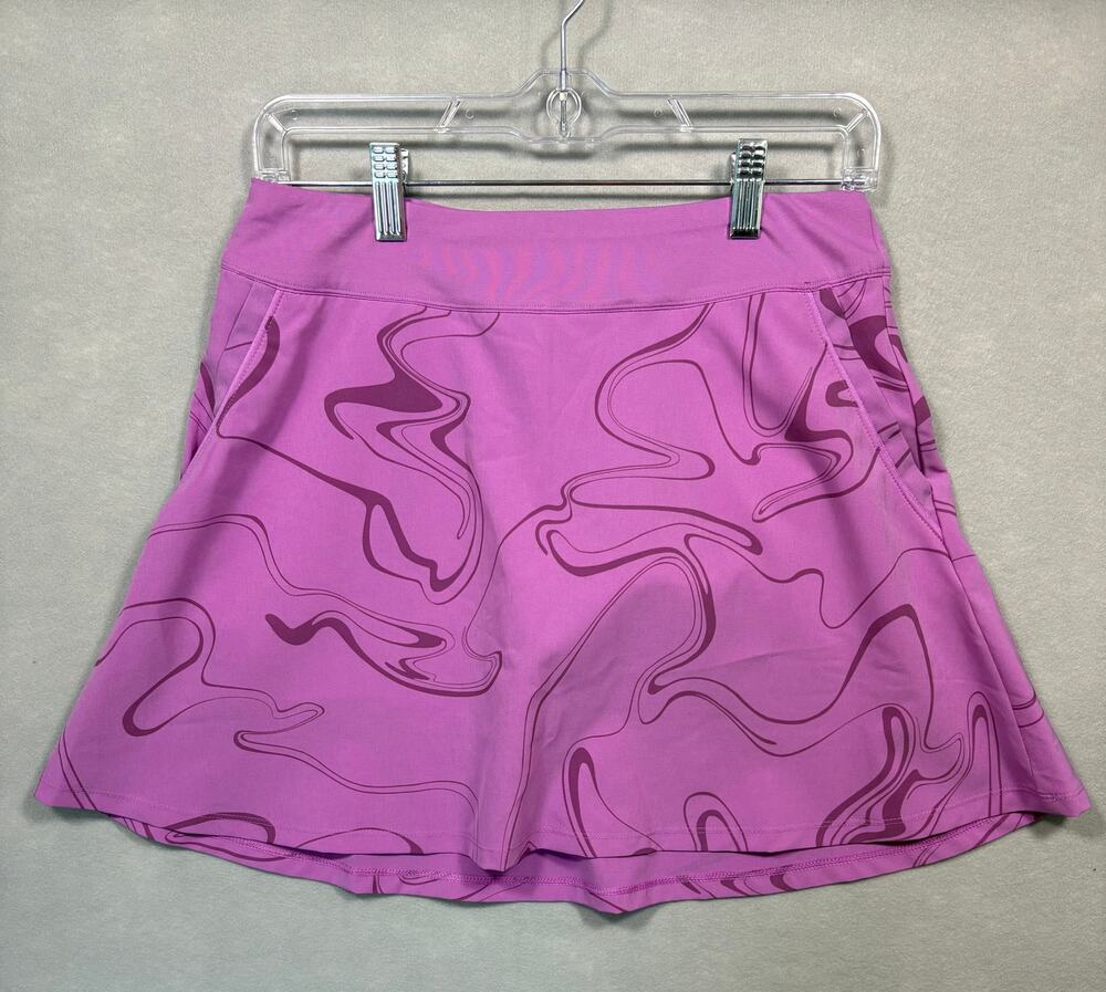 Under Armour Links HeatGear Golf Skort Purple Skirt Lined Shorts Womens Sz Small